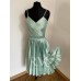 Rochie din matasica noblesse solata verde mint